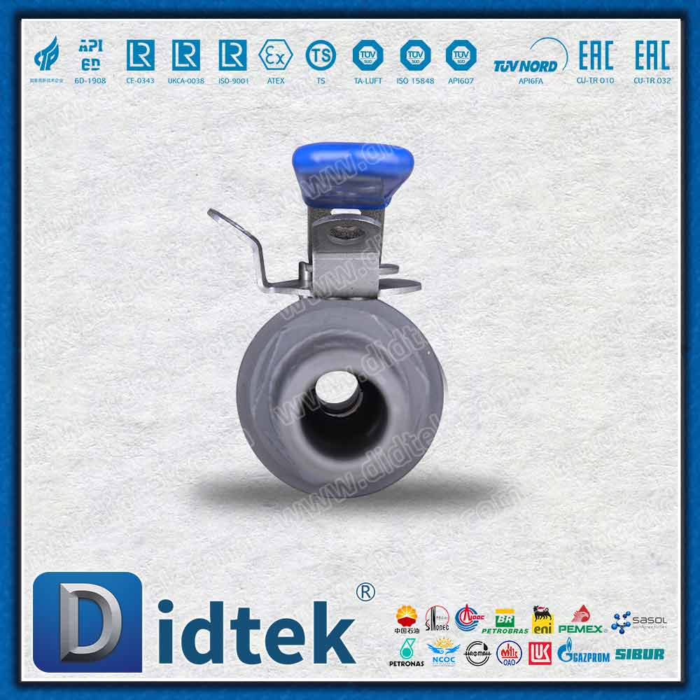 A105N 800LB Verlängerungsanschluss, geschmiedeter schwimmender Kugelhahn