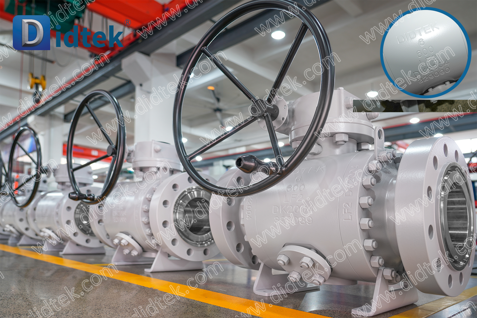 B-39 DIDTEKFTMSBV-Lippendichtung mit Entl&uuml;ftungs- und Ablassflansch-Drehzapfen-Kugelventil