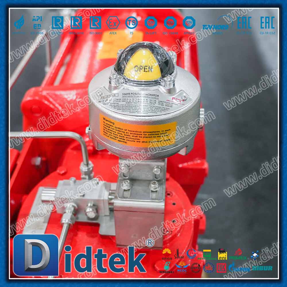 Pneumatischer einfachwirkender Kugelhahn aus Aluminiumbronze C95800 von Marine Engineering