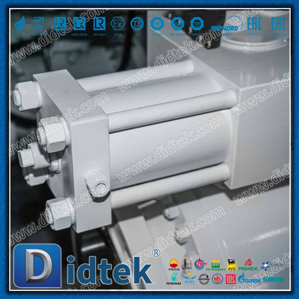 Pneumatischer und hydraulischer Kugelhahn aus geschmiedetem Stahl mit Metallsitz für Schiffstechnik