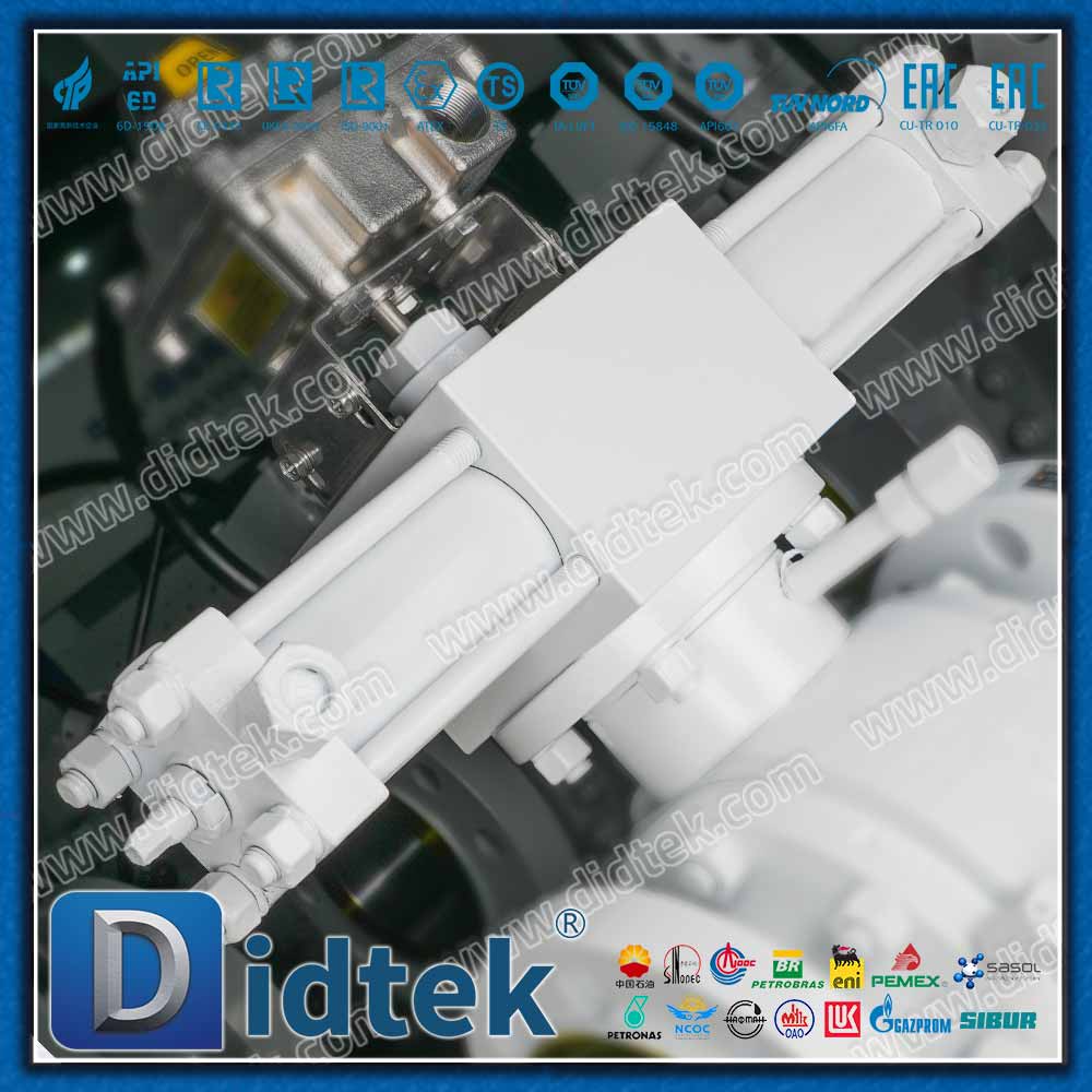 Hochbelastbarer, pneumatischer und hydraulischer Marine-Kugelhahn aus geschmiedetem Stahl mit Metallsitz und Zapfenmontage