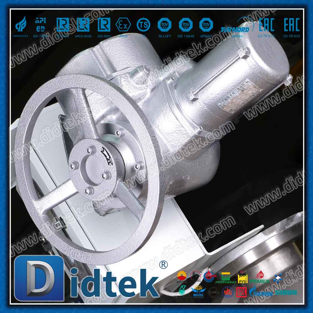 Intelligenter elektrischer Kugelhahn CD4MCU mit Steuerkasten