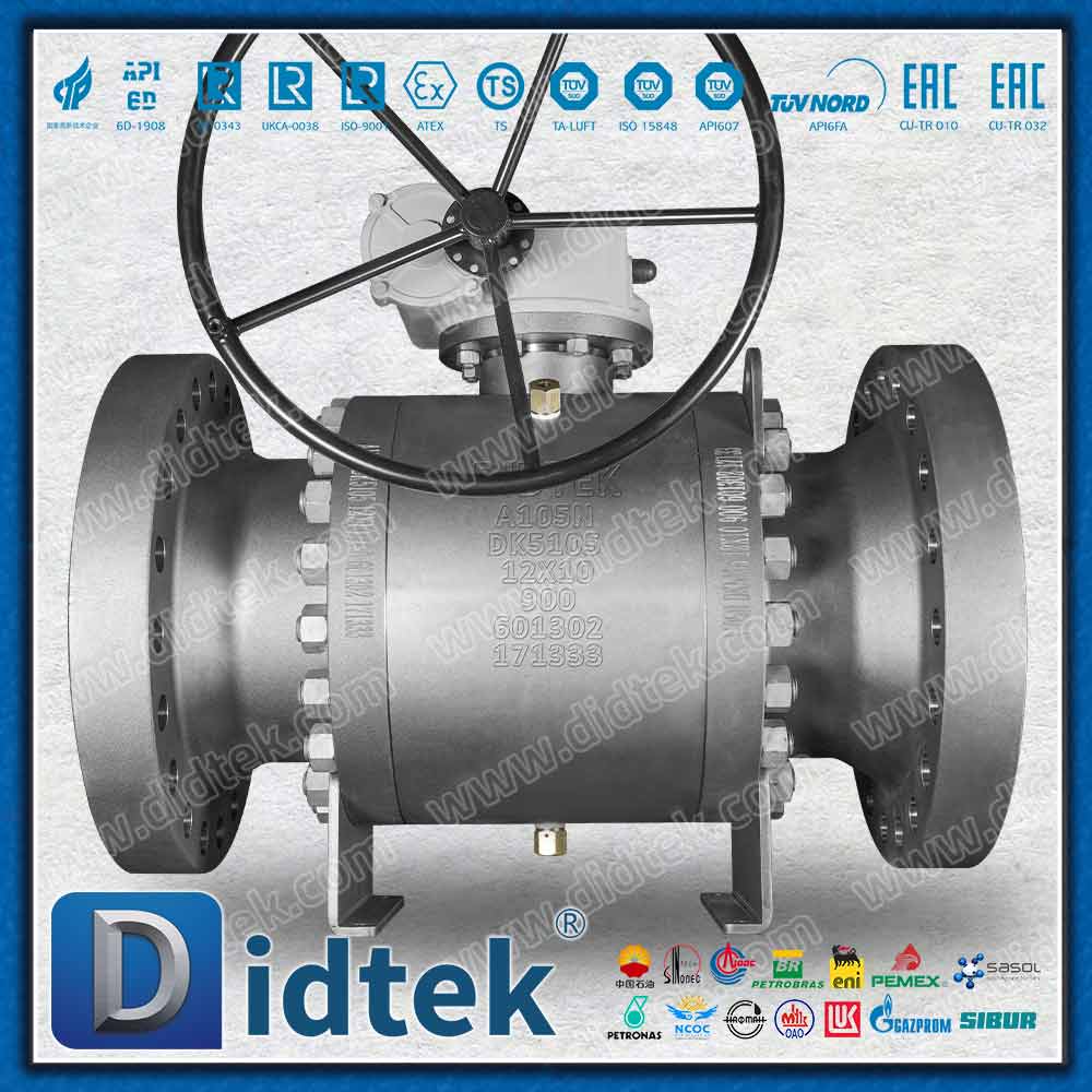 SPE ✖️ DPE Double Block Bleed Typ B Trunnion-Kugelhahn