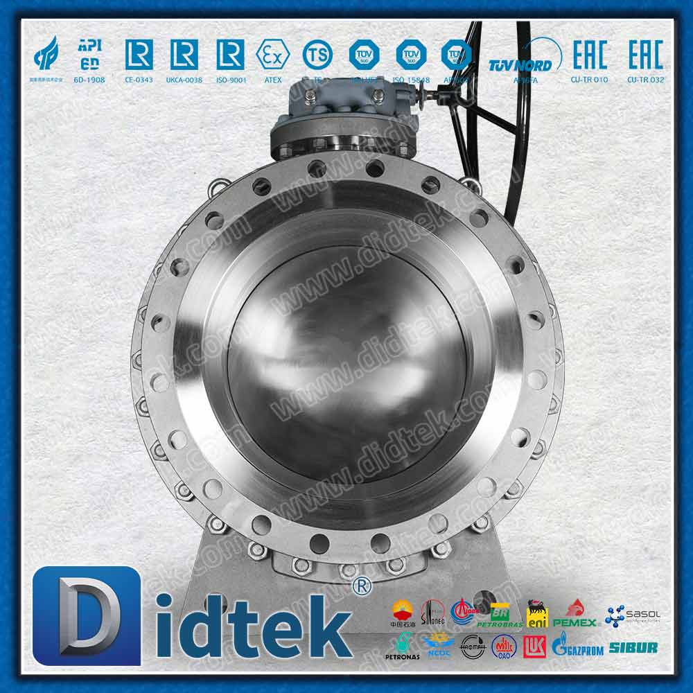 LF2 + Inconel 625 Overlay mit PTFE-Elgiloy-Lippendichtungszapfen-Kugelventil