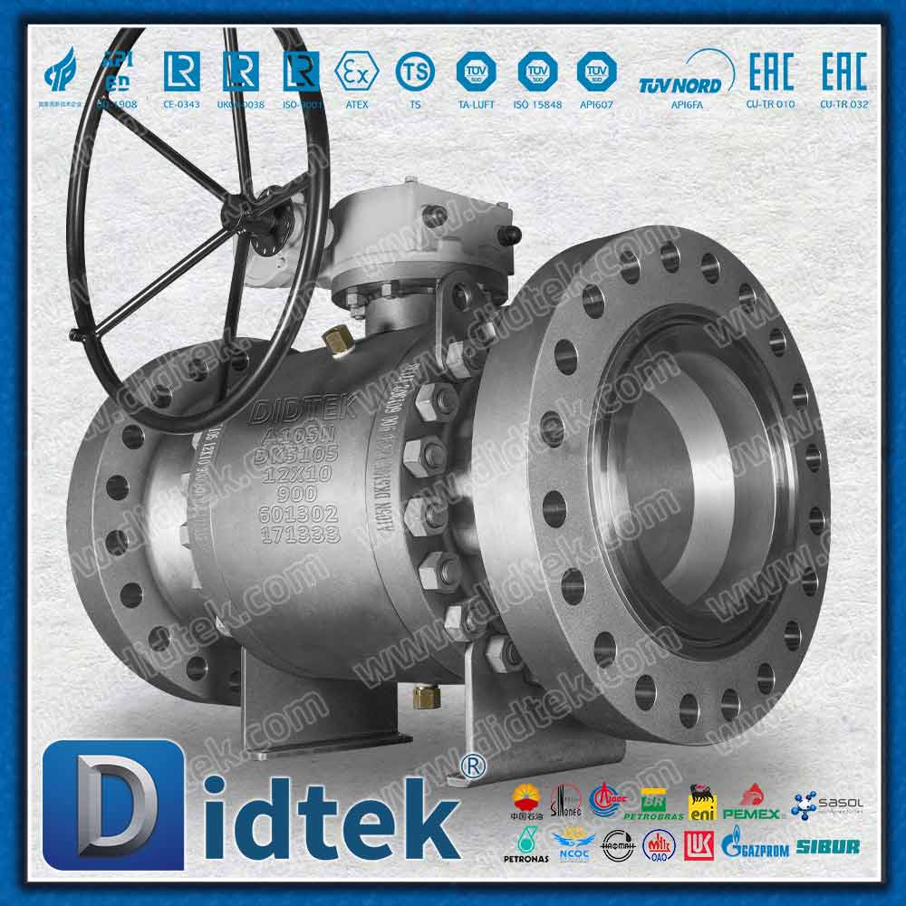 SPE ✖️ DPE Double Block Bleed Typ B Trunnion-Kugelhahn
