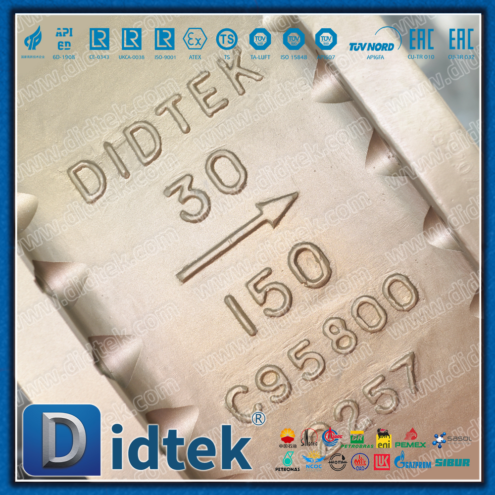 Hochleistungs-Absperrklappen aus Aluminiumbronze C95800