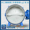 DN2000 Große DIN-Wafer-Dreifach-Offset-Absperrklappe