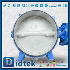 DN2000 Große DIN-Wafer-Dreifach-Offset-Absperrklappe