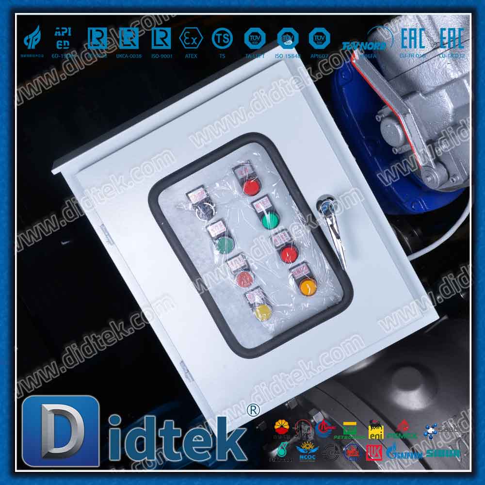 Intelligenter elektrischer Kugelhahn CD4MCU mit Steuerkasten