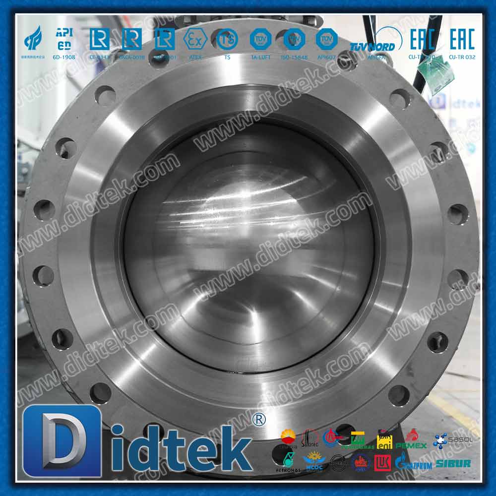 LF2 + Inconel 625 Overlay mit PTFE-Elgiloy-Lippendichtungszapfen-Kugelventil
