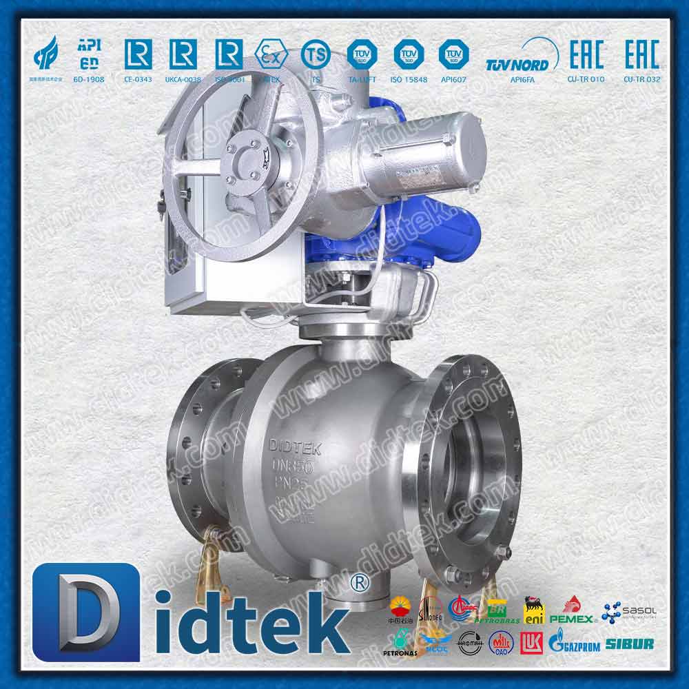 Intelligenter elektrischer Kugelhahn CD4MCU mit Steuerkasten