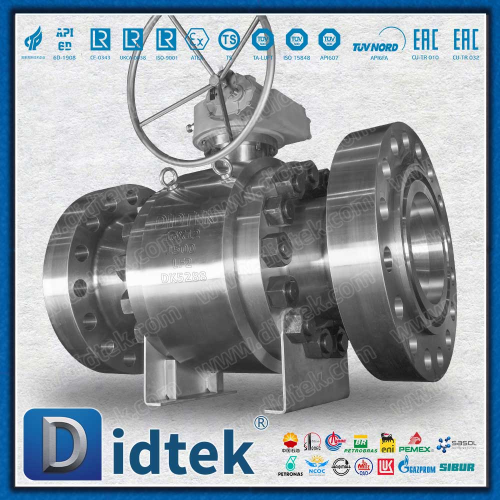 Inconel 625 Overlay-Lippendichtung-Hochdruck-Kugelventil für die Schiffstechnik