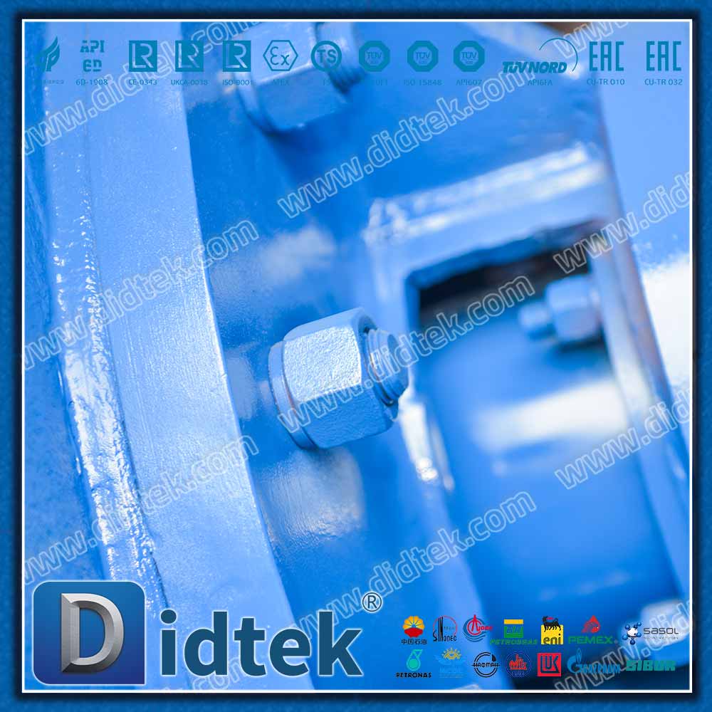 DN2000 Große DIN-Wafer-Dreifach-Offset-Absperrklappe