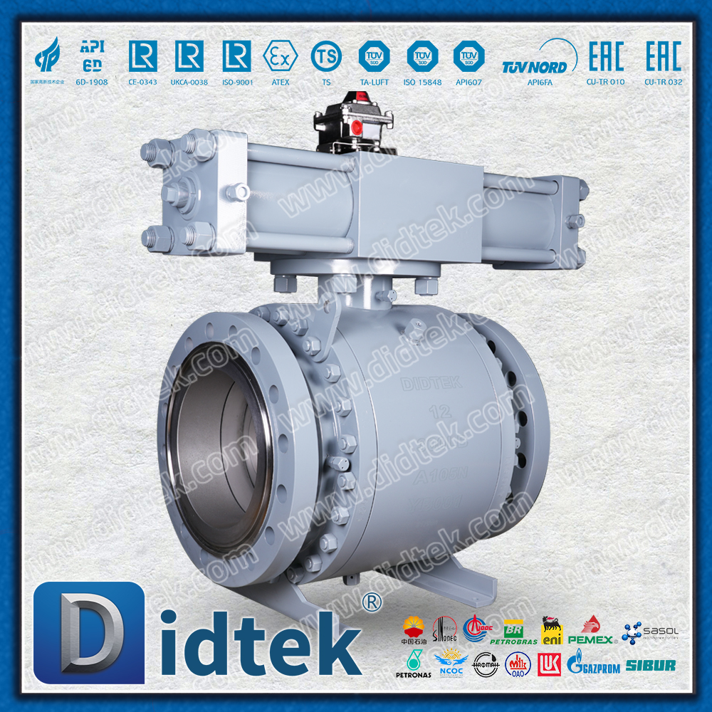 Pneumatischer, hydraulischer Zapfenkugelhahn für die Schifffahrt für die Offshore-Technik