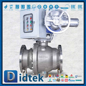 Intelligenter elektrischer Kugelhahn CD4MCU mit Steuerkasten