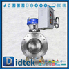 Intelligenter elektrischer Kugelhahn CD4MCU mit Steuerkasten