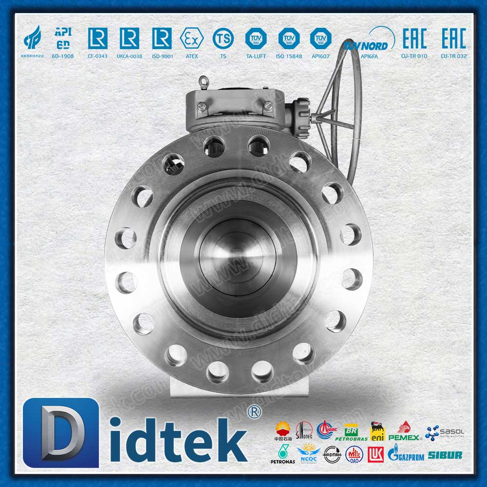 Inconel 625 Overlay-Lippendichtung-Hochdruck-Kugelventil für die Schiffstechnik